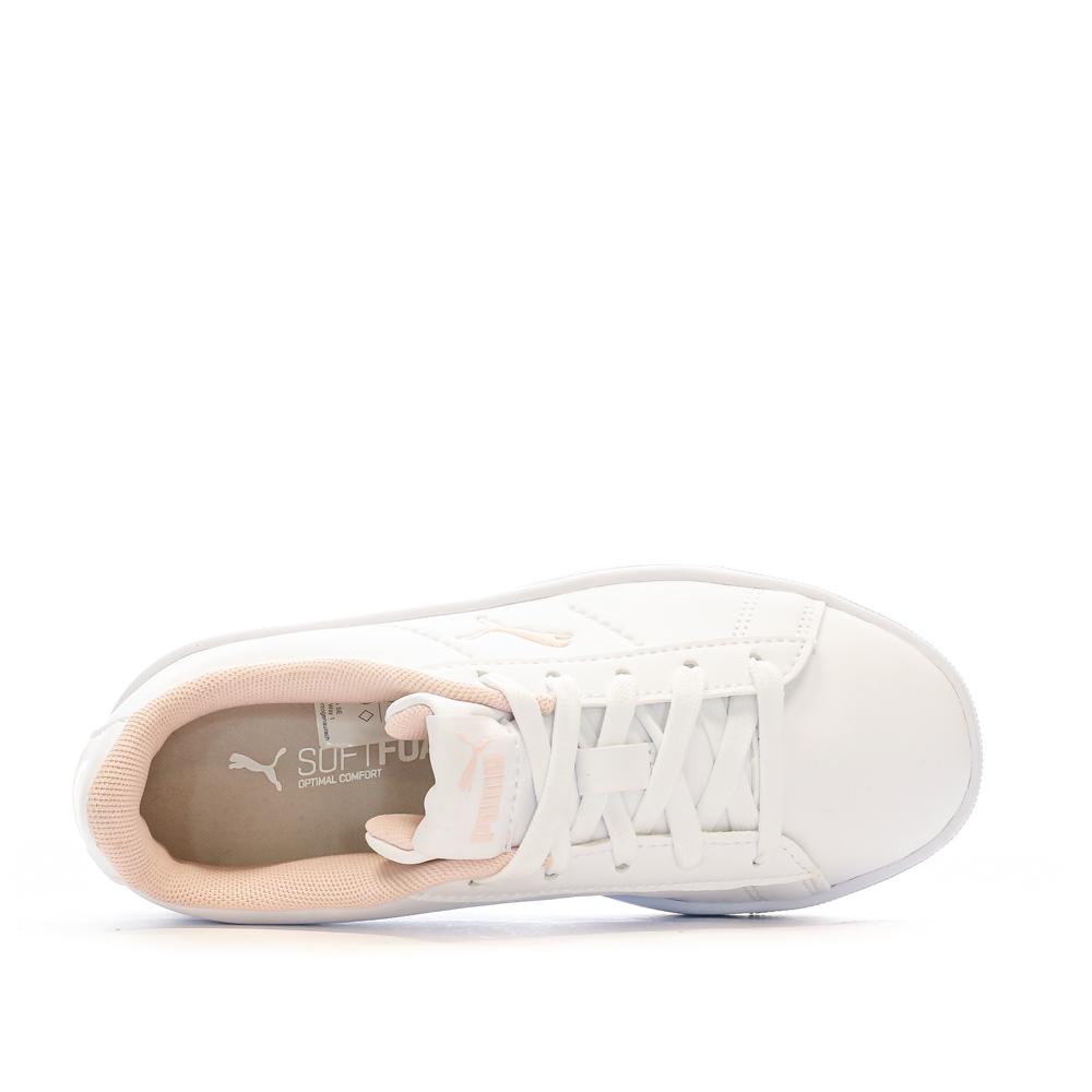 Puma Baskets Blanches Fille Puma Vikky Cat