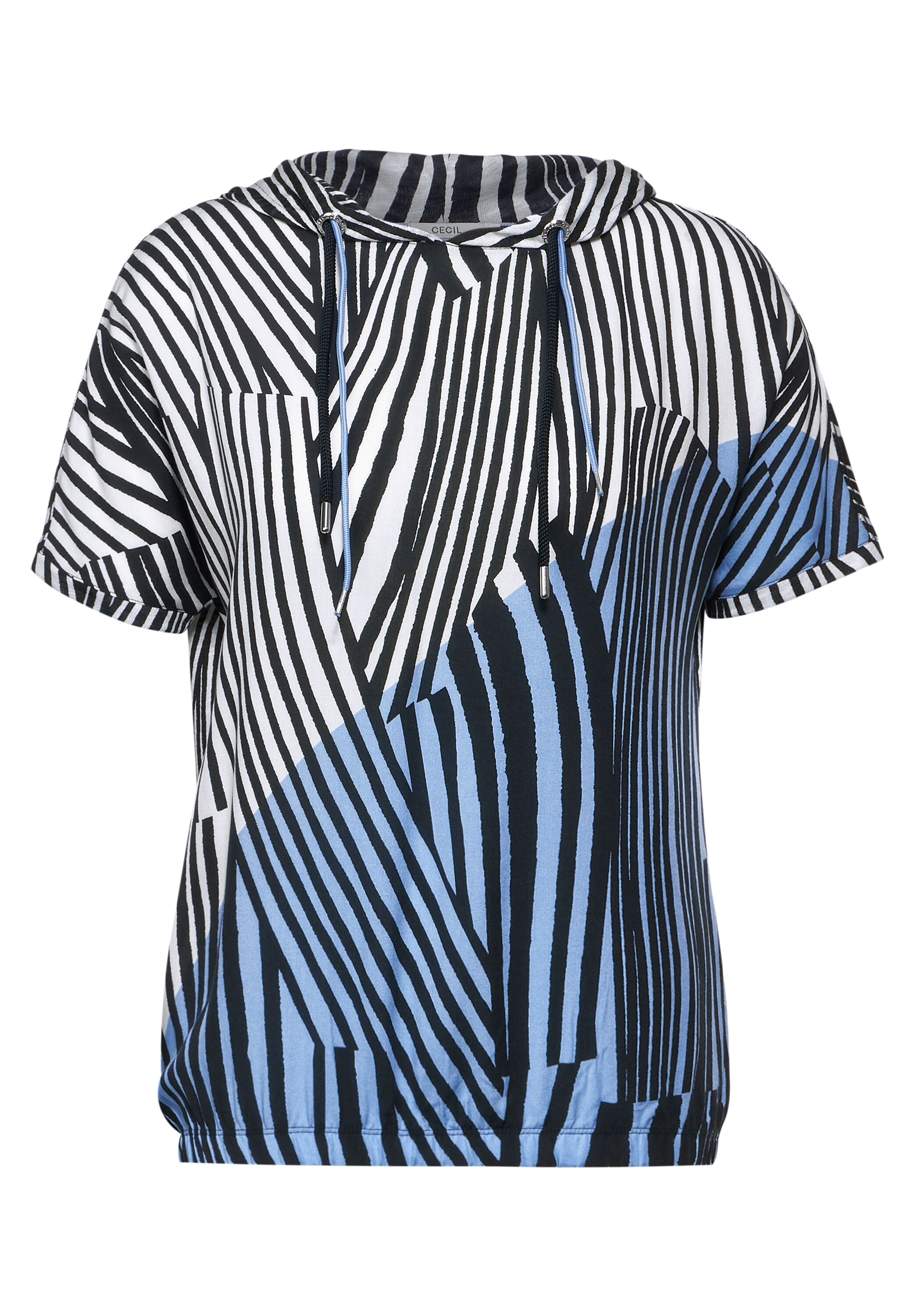 Cecil Kapuzenshirt , mit Streifenmuster