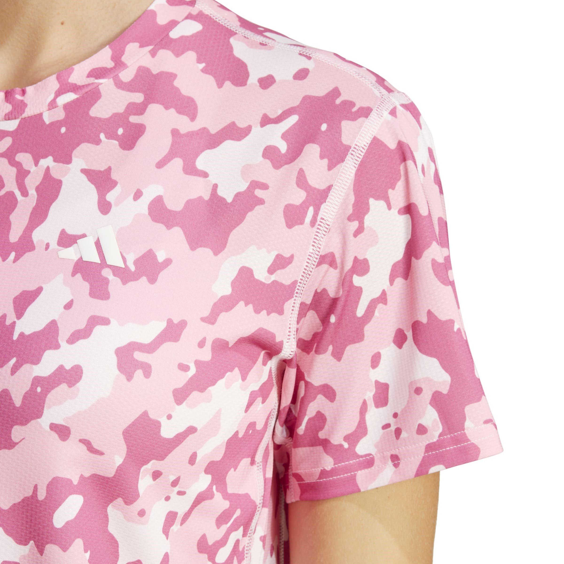 adidas Camo Print T Shirt Womens