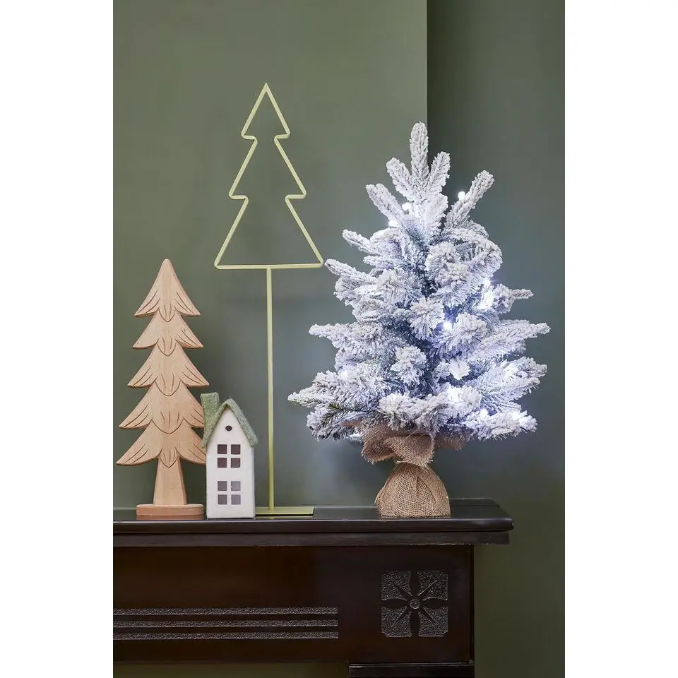 Black Box Trees Grimshaw Kunstkerstboom met Verlichting - H60 x Ø45 cm