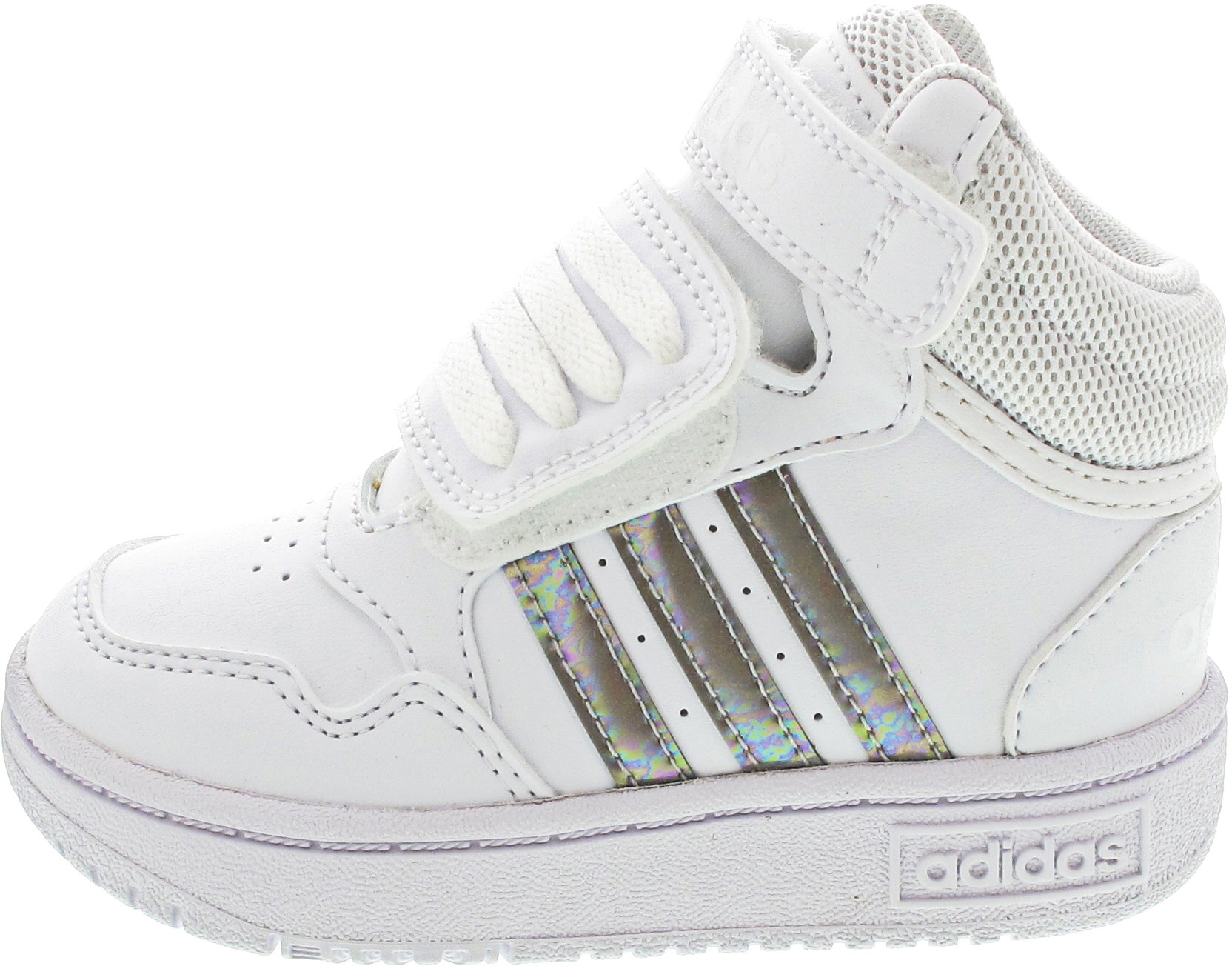 adidas Hoops Mid 3.0 AC I Lauflern Klett weiß