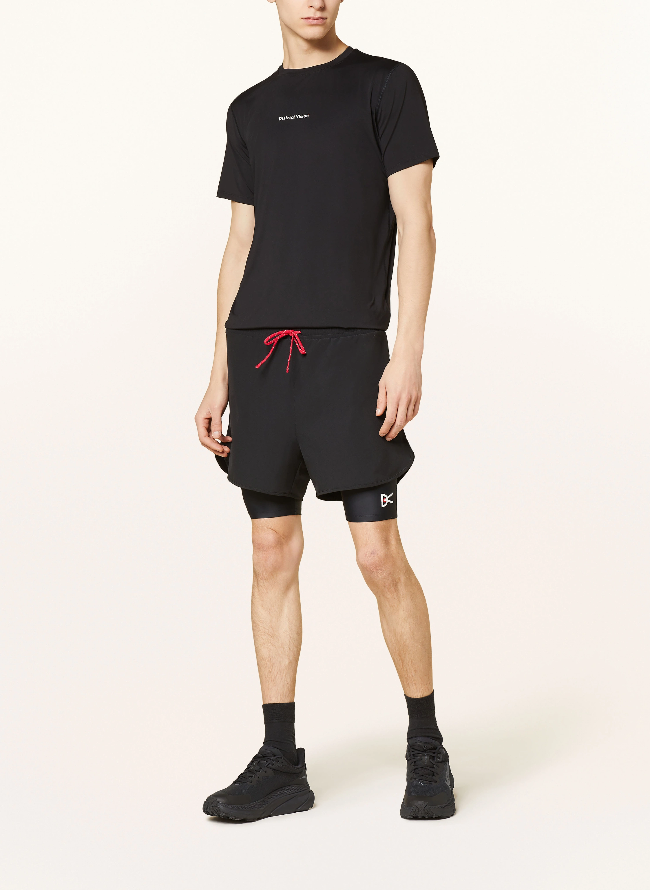District Vision 2-in-1-Laufshorts