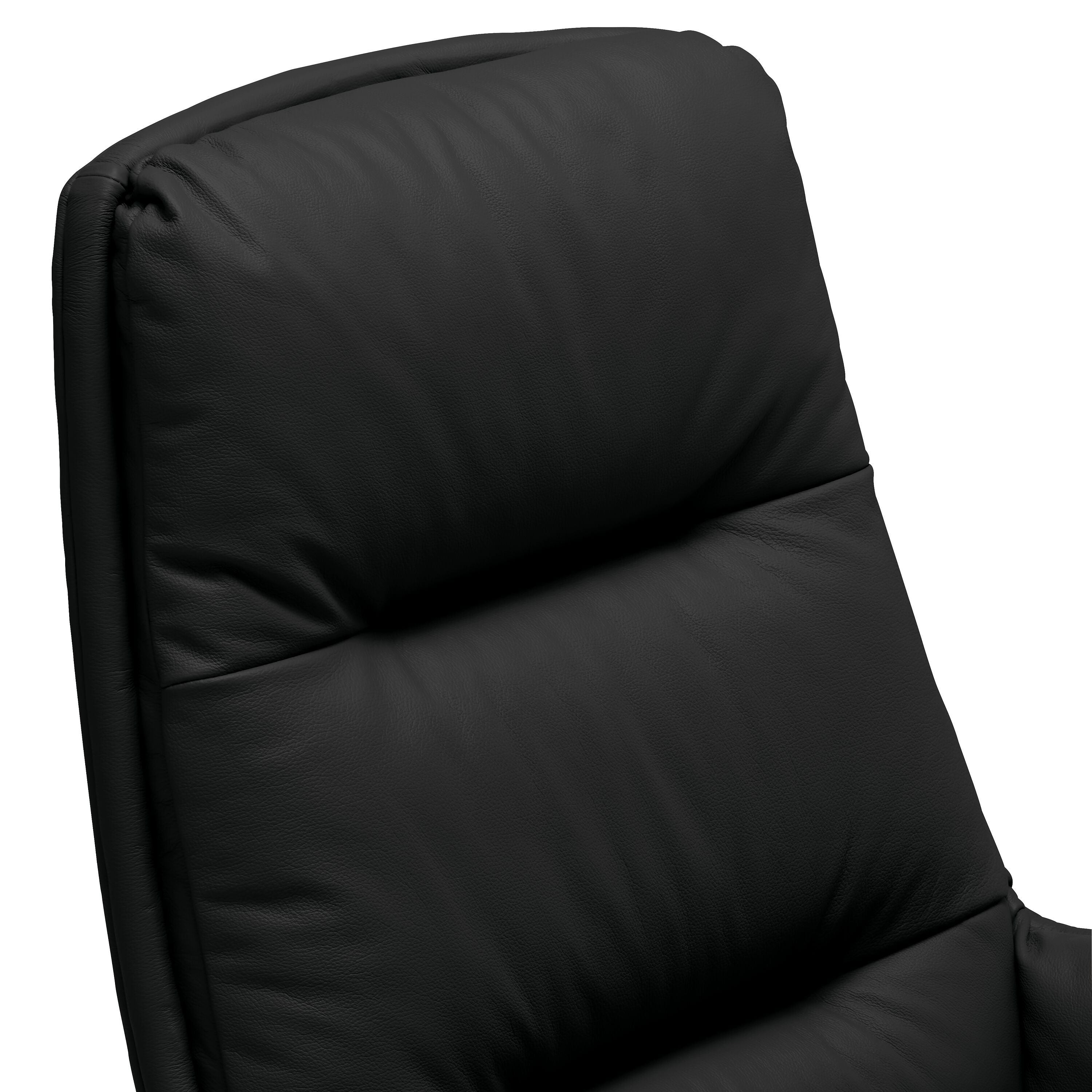 ANDRES Sessel - Schwarz / B: 83.0 cm x T: 94.0 cm x H: 97.0 cm
