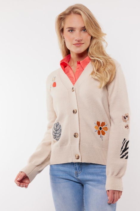 C&S The Label beige dames vest