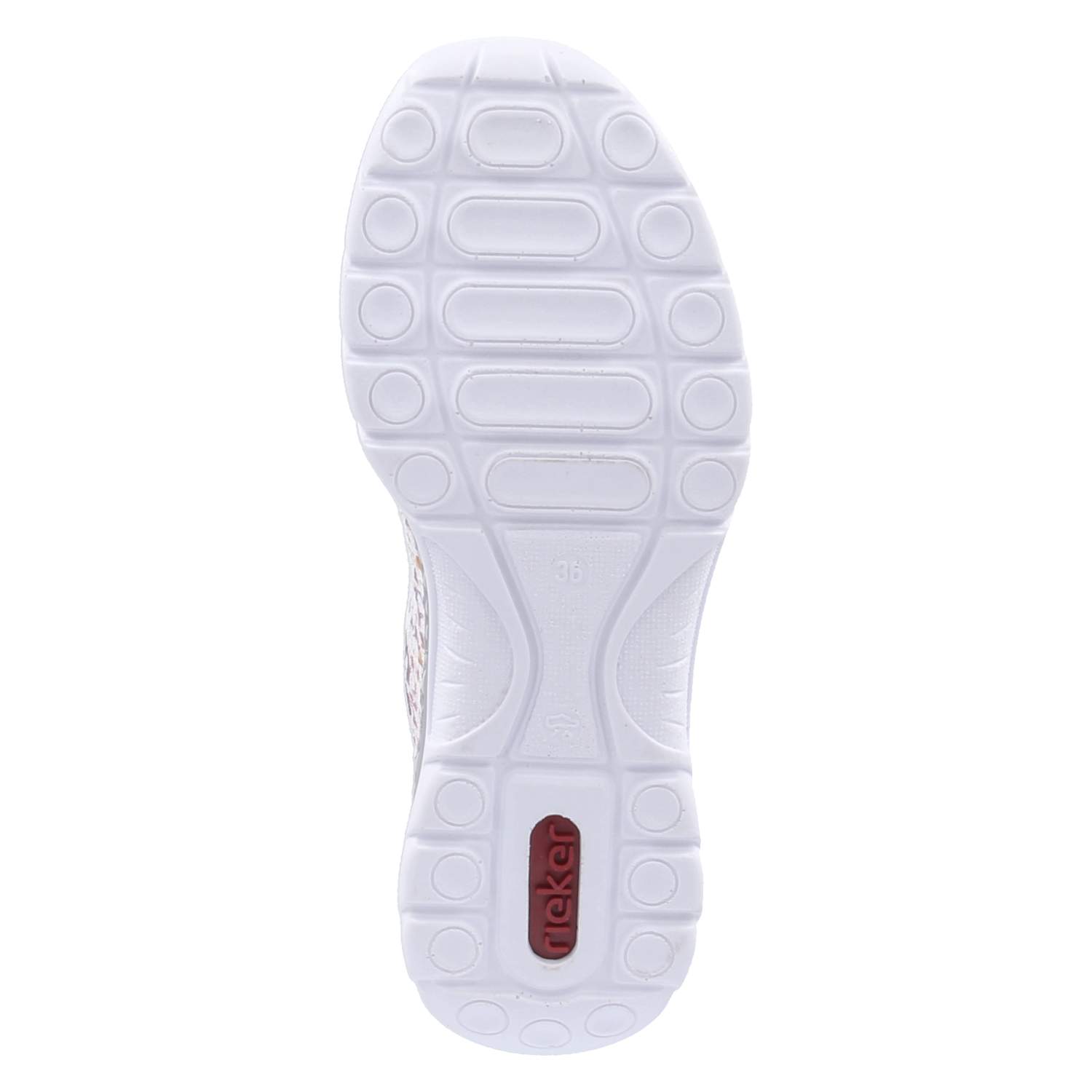 Rieker Slip-On-Sneaker - multi/weiss-silber