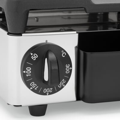 Kontaktgrill elektrisch, beidseits glatt Stecker CH