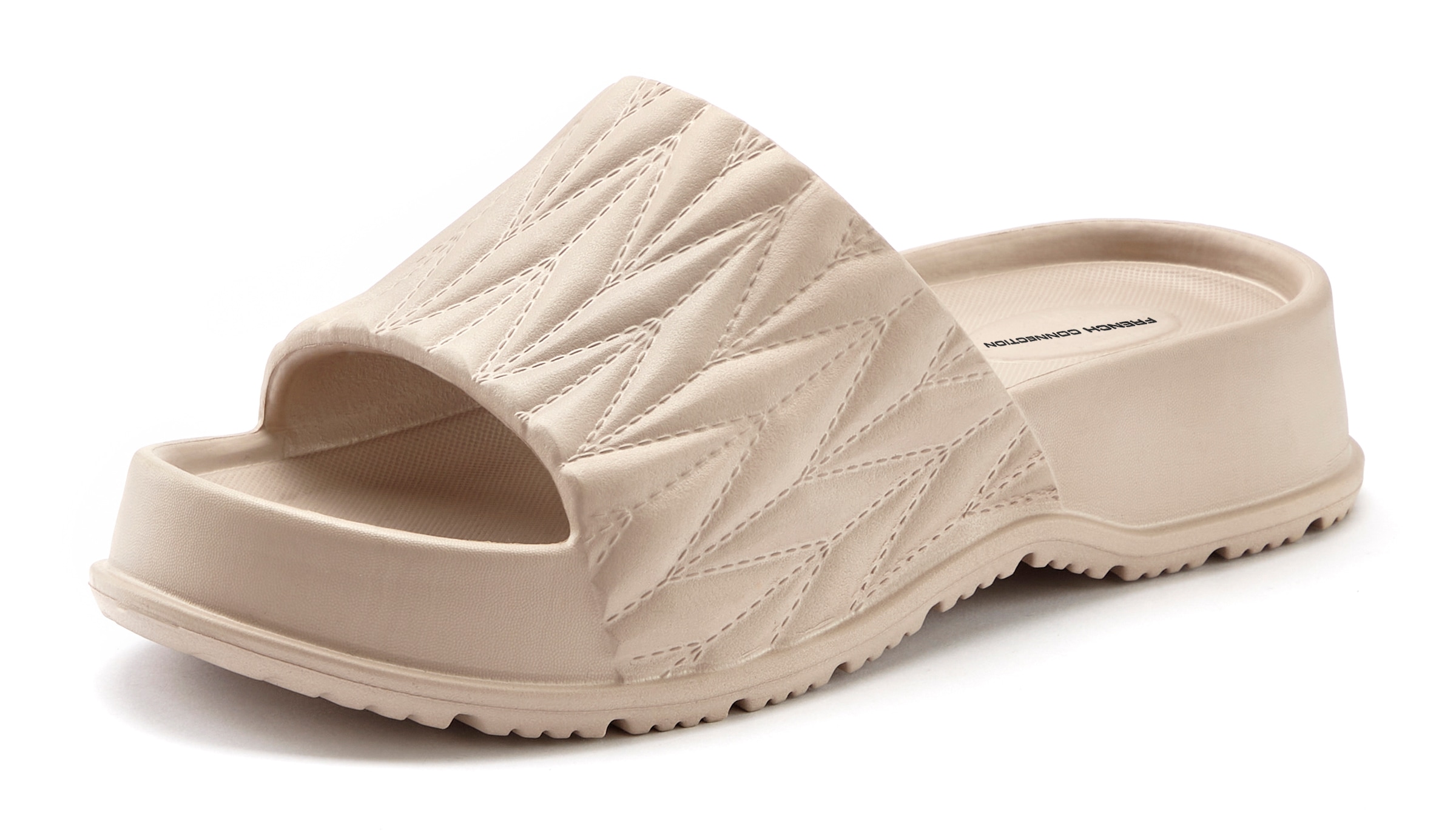 French Connection Pantolette  Badepantolette, Mule, Sandale, offener Schuh, Badeschuh