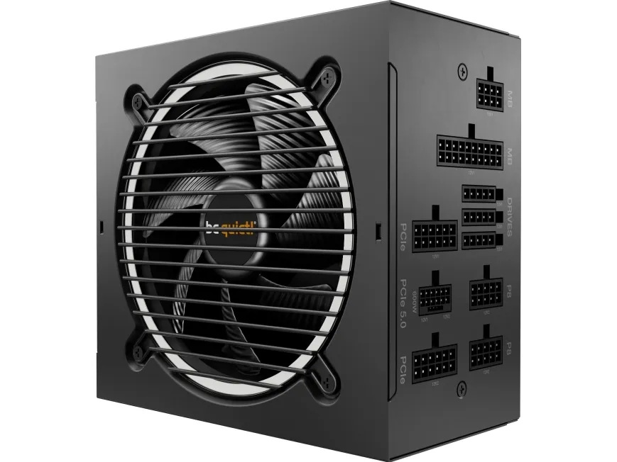 be quiet! Pure Power 12 M 850W - Strømforsyning (intern) - ATX12V 3.0/ EPS12V 2.92 - 80 PLUS Gold - AC 100-240 V - 850 Watt - aktiv PFC - Europa - sort