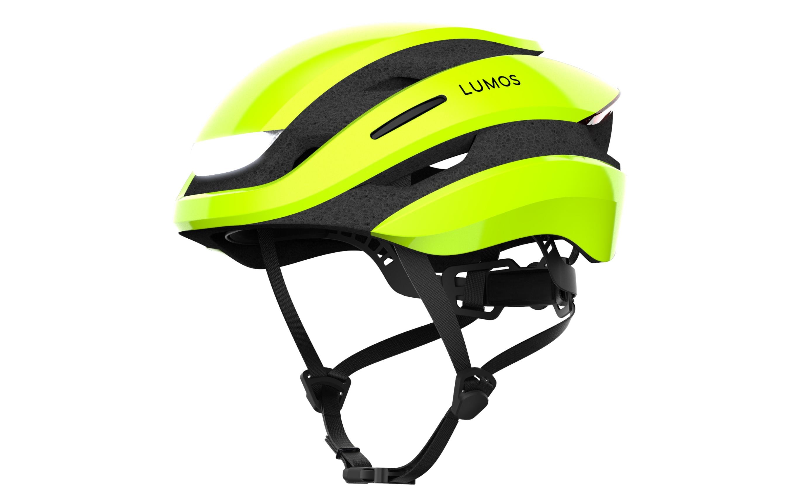 Helm Ultra 54-61 cm, Lime<br>City-Velohelm mit integriertem Licht