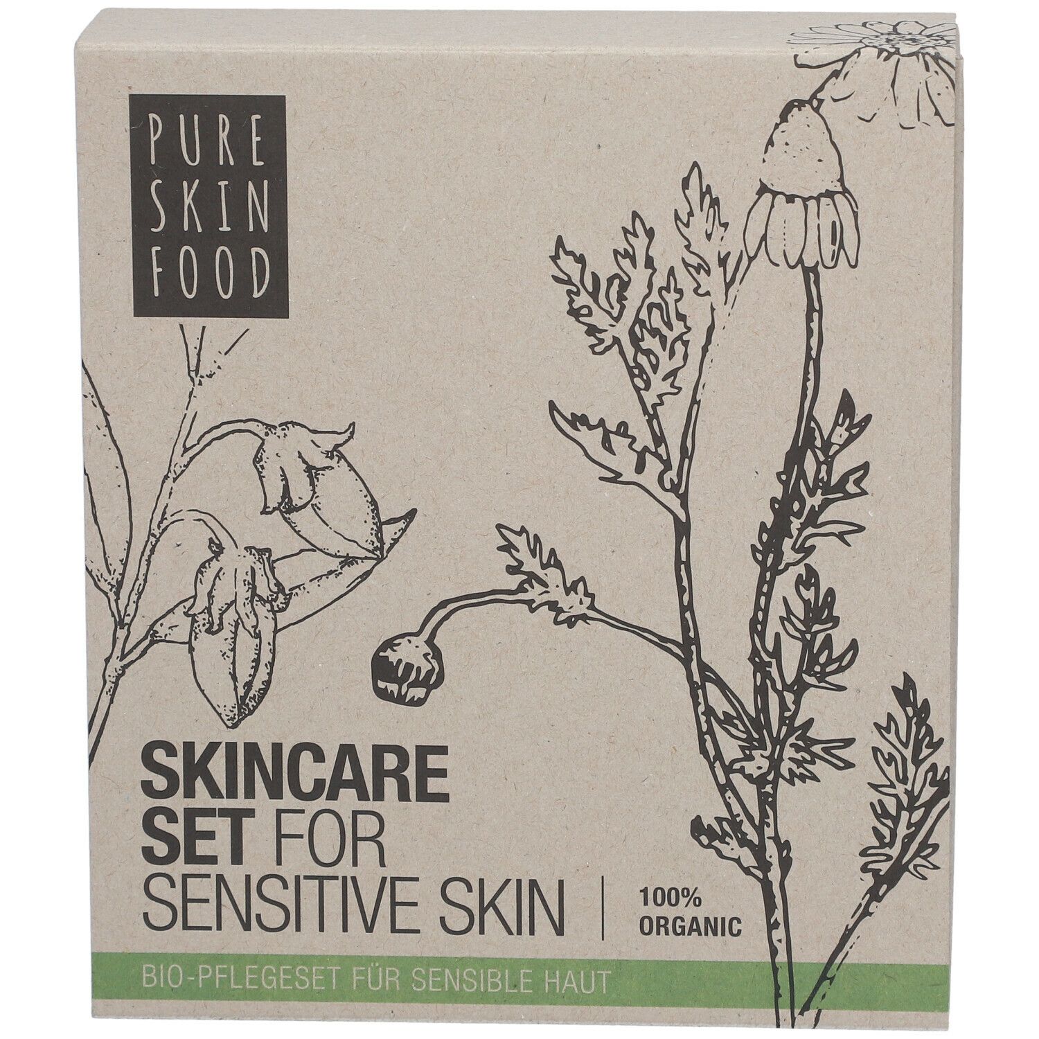 PURE SKIN FOOD Bio Skincare Set empfindliche Haut