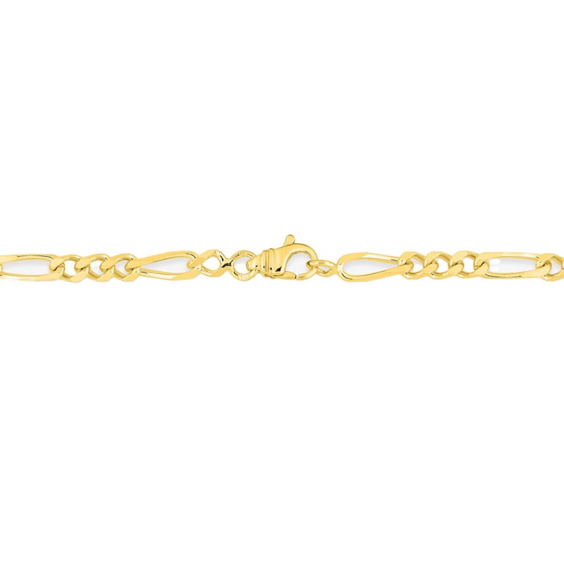 Bracelet Mixte 18 cm - Cheval Alterné - Or 18 Carats - Largeur 3 mm