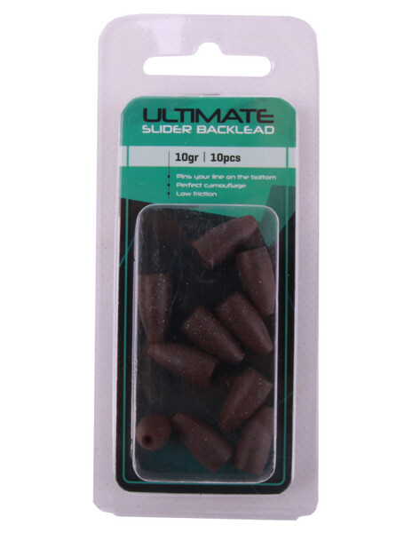 Plombs balles Ultimate Slider Backleads 10 pcs (Sans plomb)