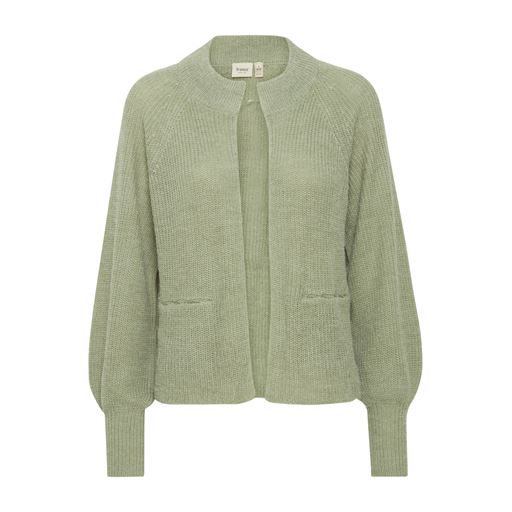 Fransa Eretta Cardigan, Green Bay Melange, L
