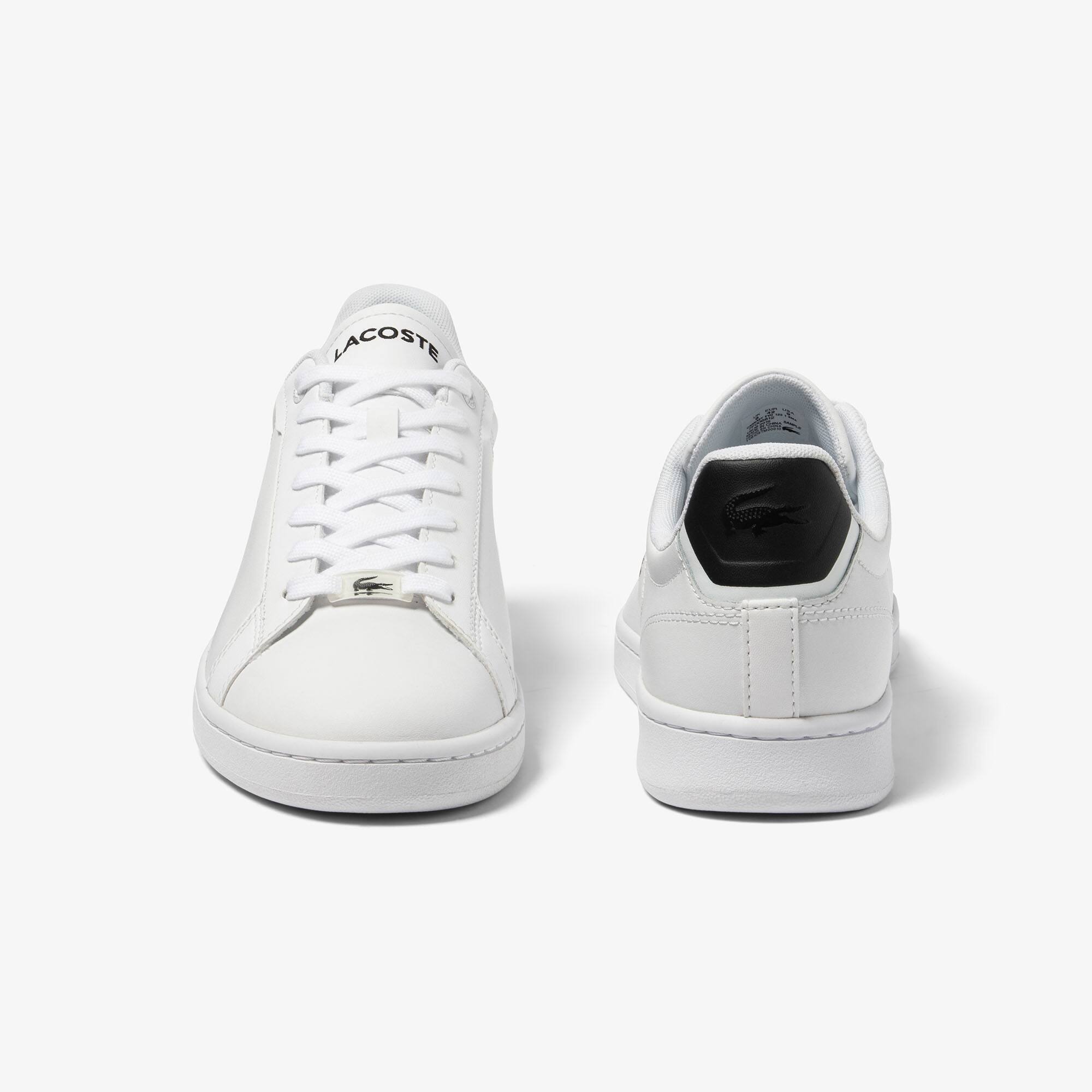 Sneakers Carnaby Pro homme Lacoste en cuir avec détail au talon Sneakers - Blanc - Lacoste - Homme