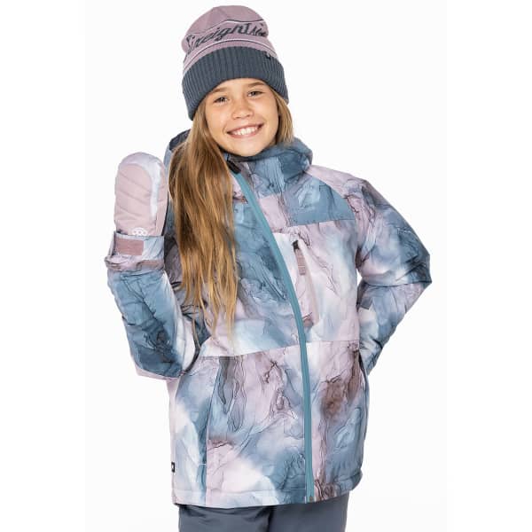 Veste snowboard 686 GIRLS HYDRA INSULATED JKT DUSTY ORCHID MARBLE