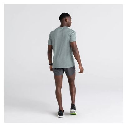 Short 2-en-1 Saxx Hightail Run 5in Gris