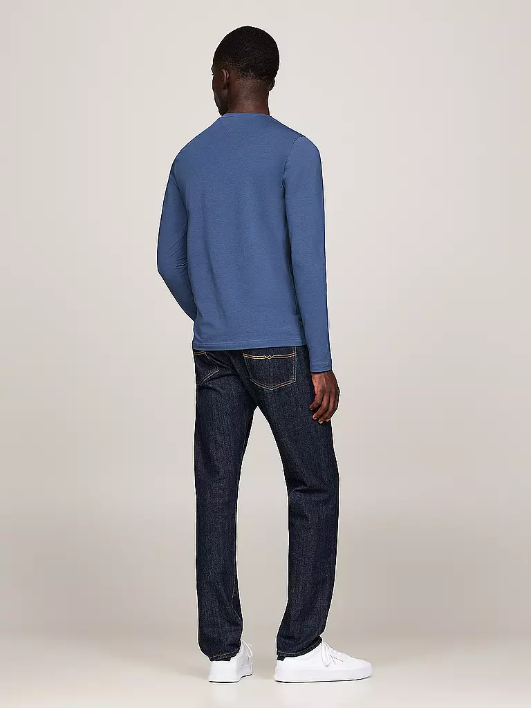 TOMMY HILFIGER Langarmshirt blau
