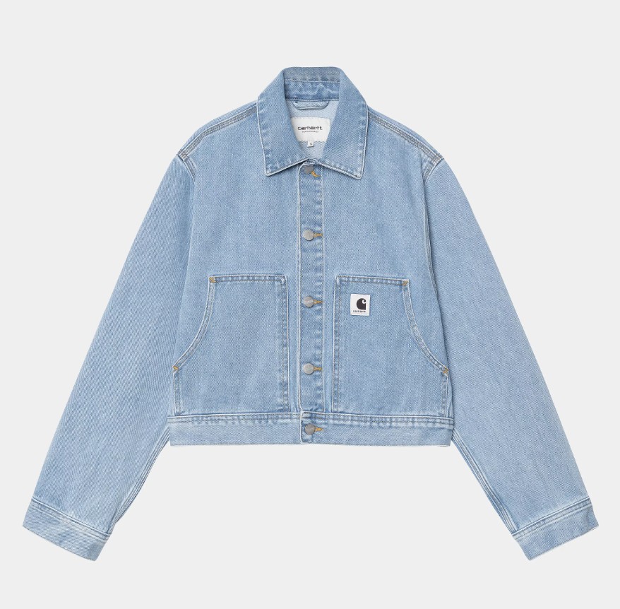 Carhartt WIP W Arca Jacket Blue Stone Bleached