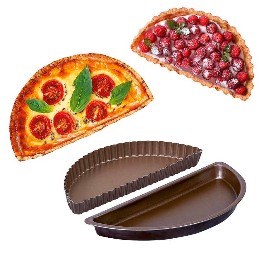 Moule Demi Tarte Anti-adhérent Gobel