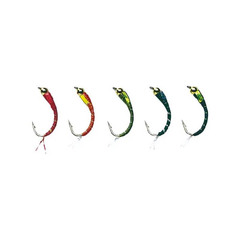 Kit De 5 Mouches Stucki Fishing Nymphe Goldhead