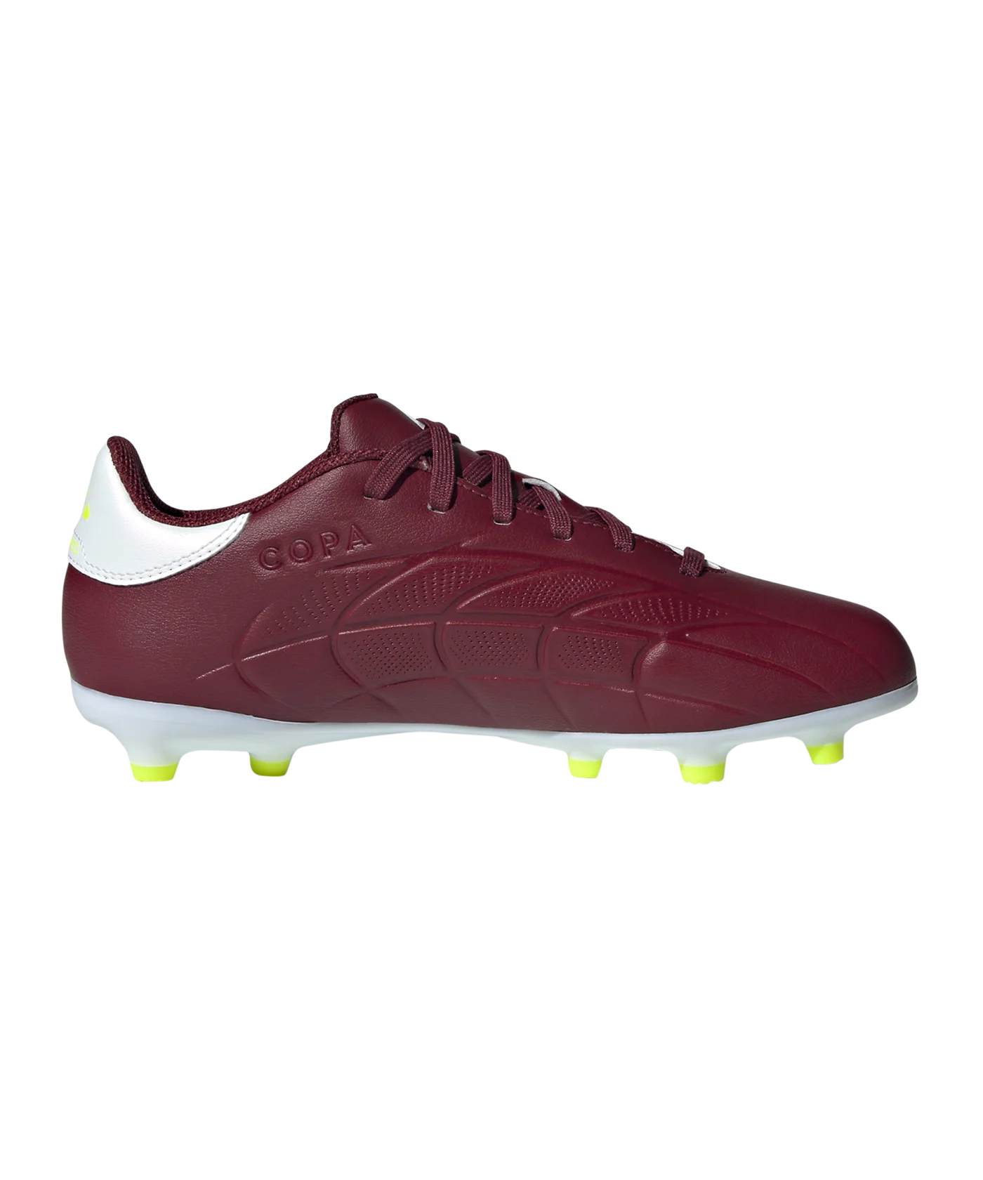 adidas COPA Pure 2 League FG Kids Energy Citrus Rot Weiss Gelb