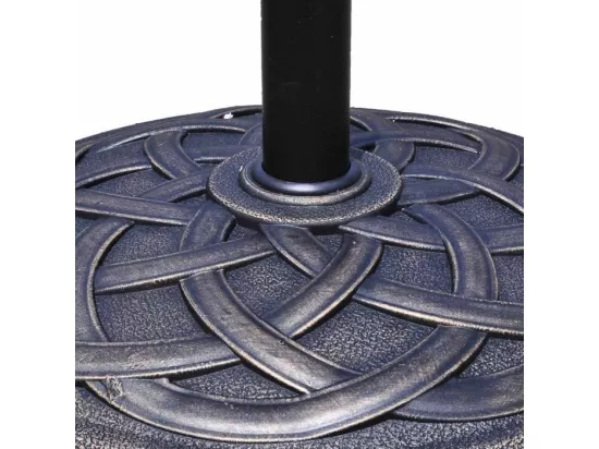 Base/Pied de Parasol Support pour parasol ou parapluie Convient pour Diamètre de 38mm ou 48mm Support pour parasol rond Bronze