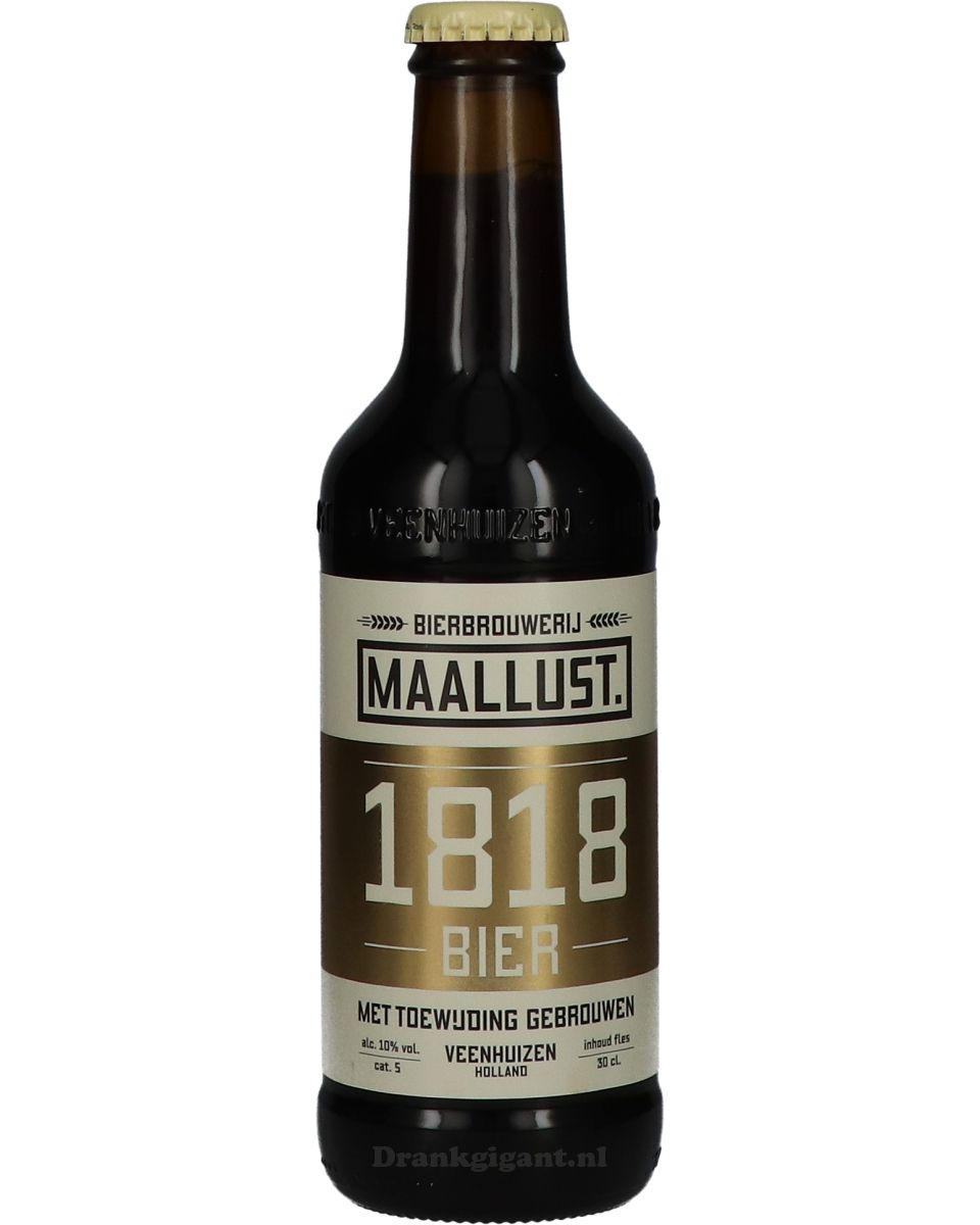 Maallust 1818 Quadrupel 30 cl