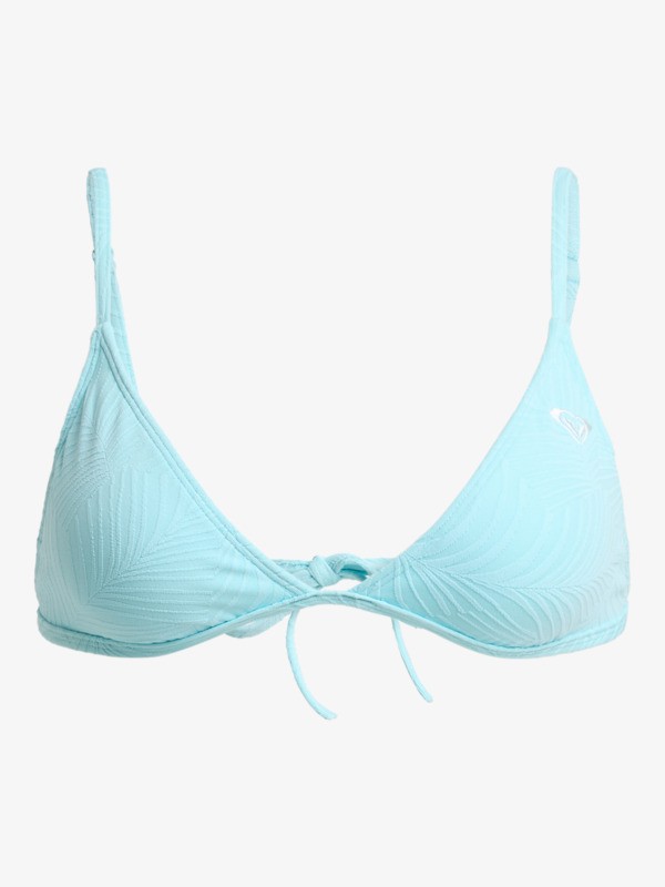 Roxy Palm Dreams Fixed Tri Haut de bikini triangle Bleu Femme