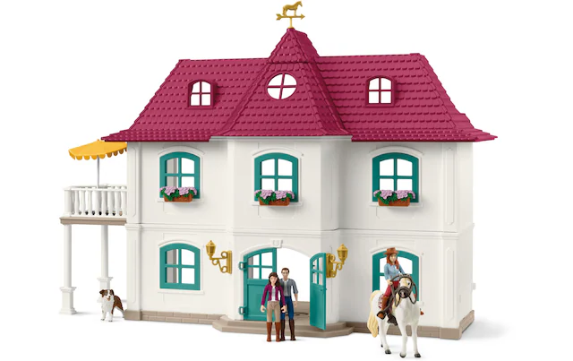 Schleich® Spielfigur »Horse Club Lakeside Pferdehof«