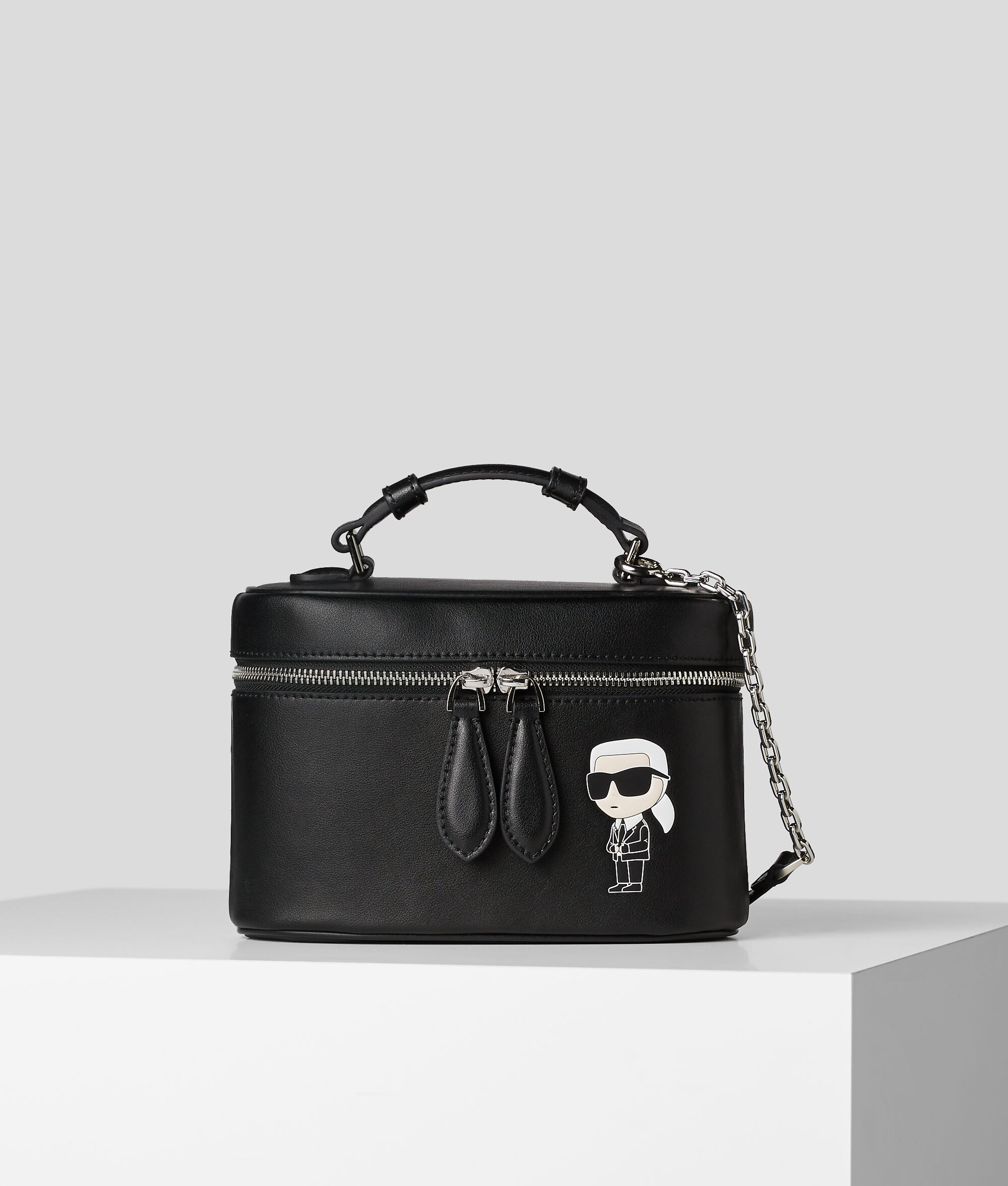 TROUSSE DE TOILETTE EN CUIR K/IKONIK