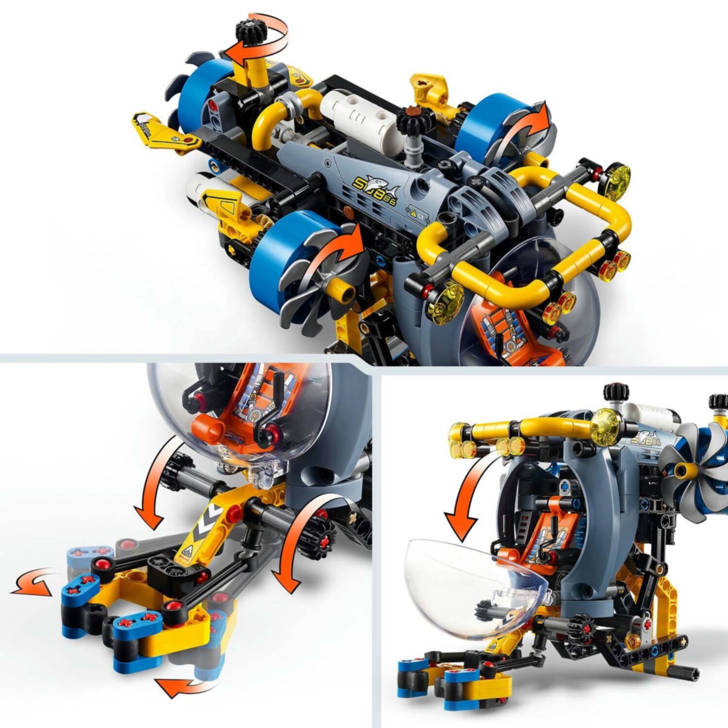 Lego Technic 42201 Tiefseeforscher U-Boot 9+ Jahre