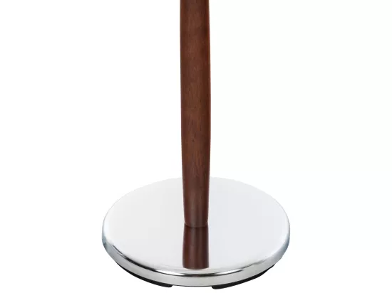 Portant à vêtement - Métal - 45 x 29 x 110cm - Wengé - Cardiff