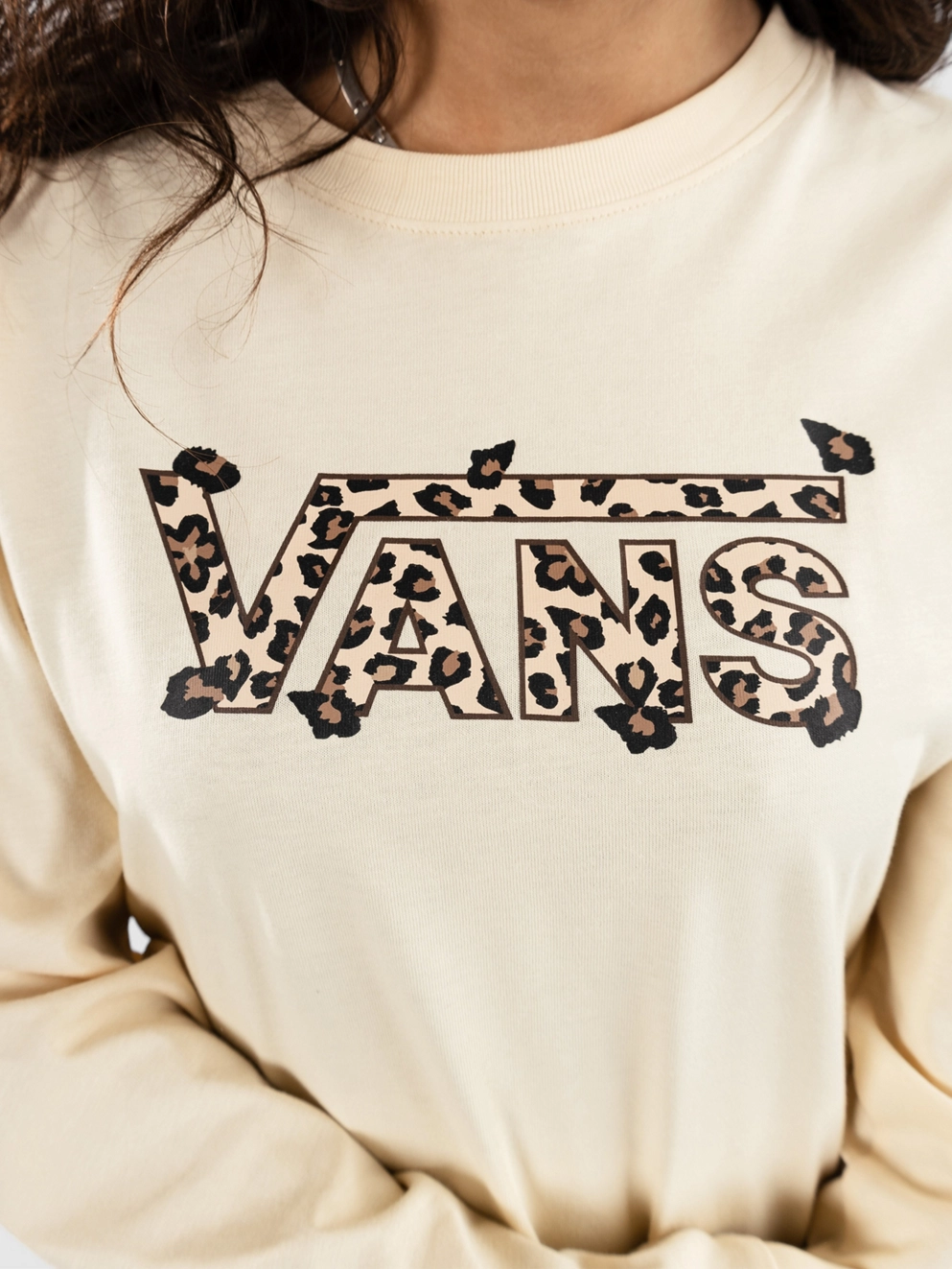 Vans Animalier BFF Long Sleeve T-Shirt lambs wool