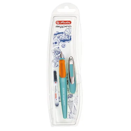 herlitz Füller my.pen türkis/orange