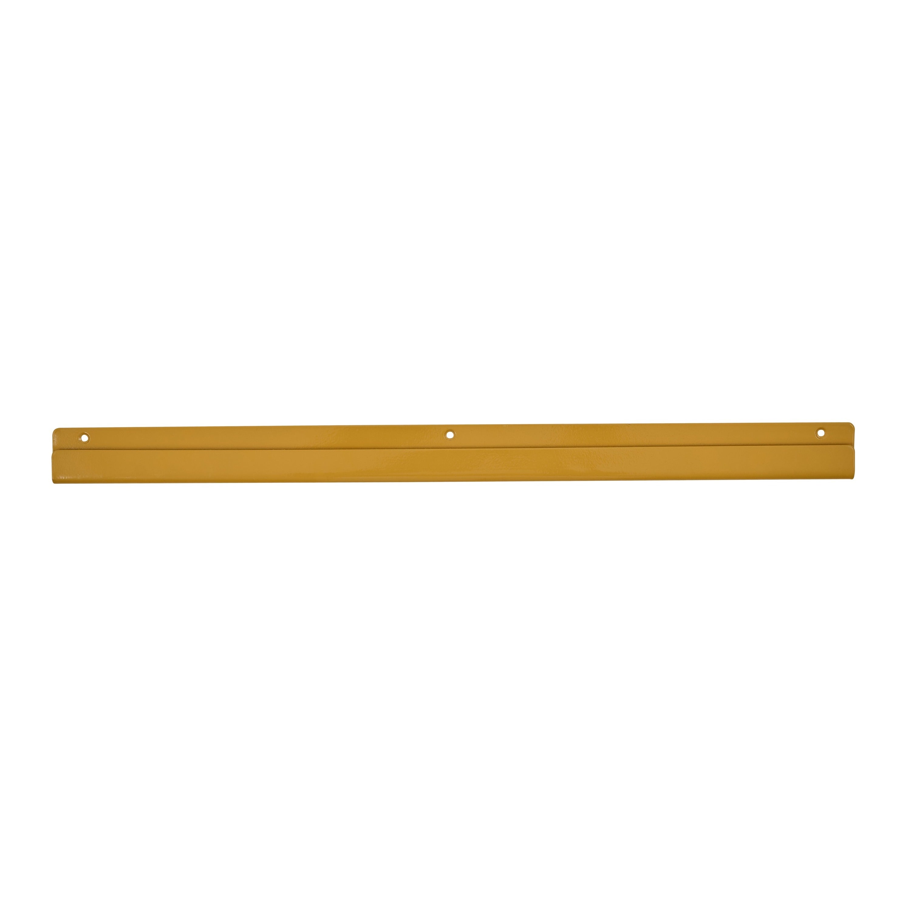 Wandplank Weaves - Geel|Oker - Metaal - 60x5x15cm (BxHxD)
