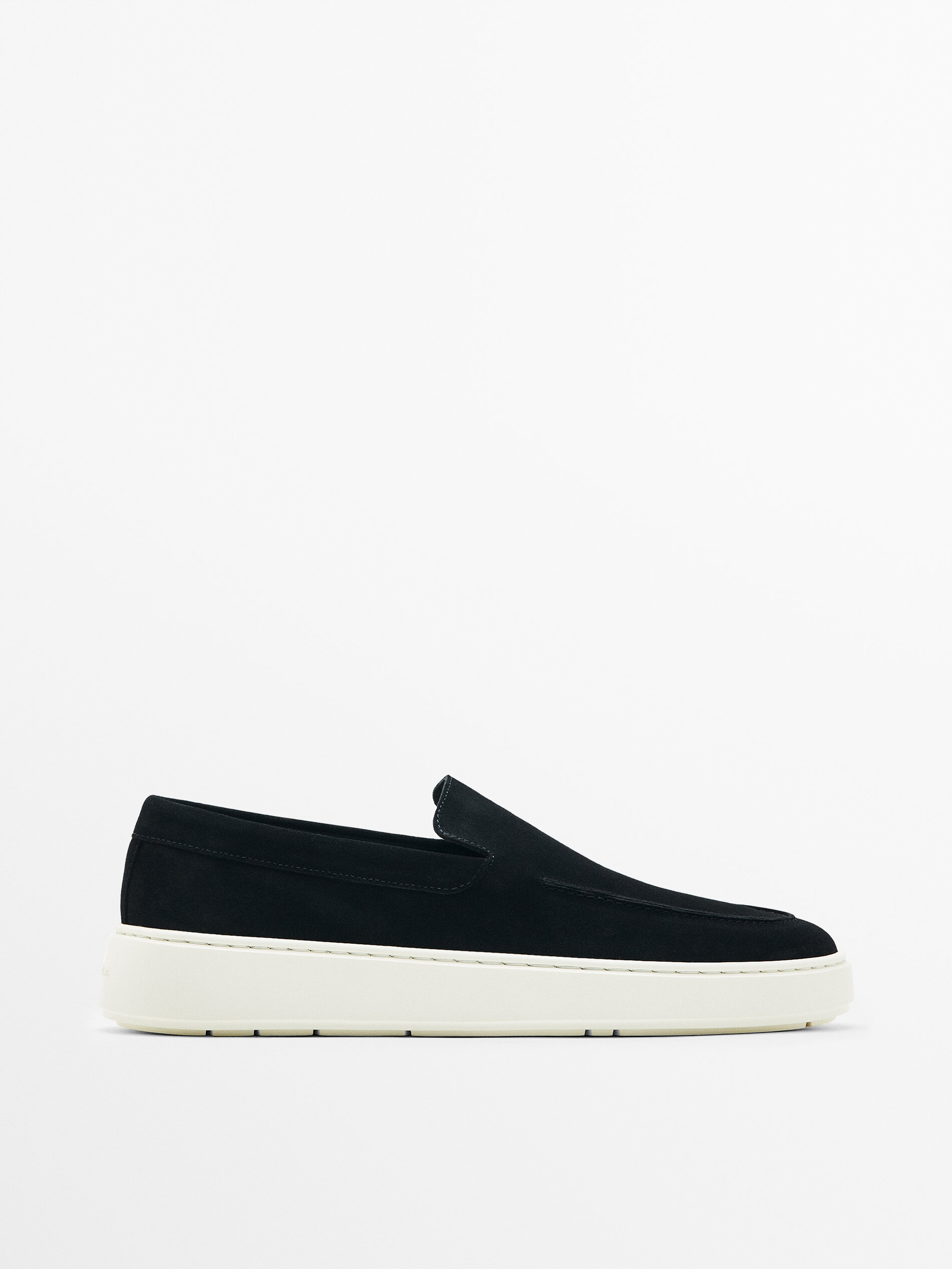 Mocasín soft serraje marinho - AZUL