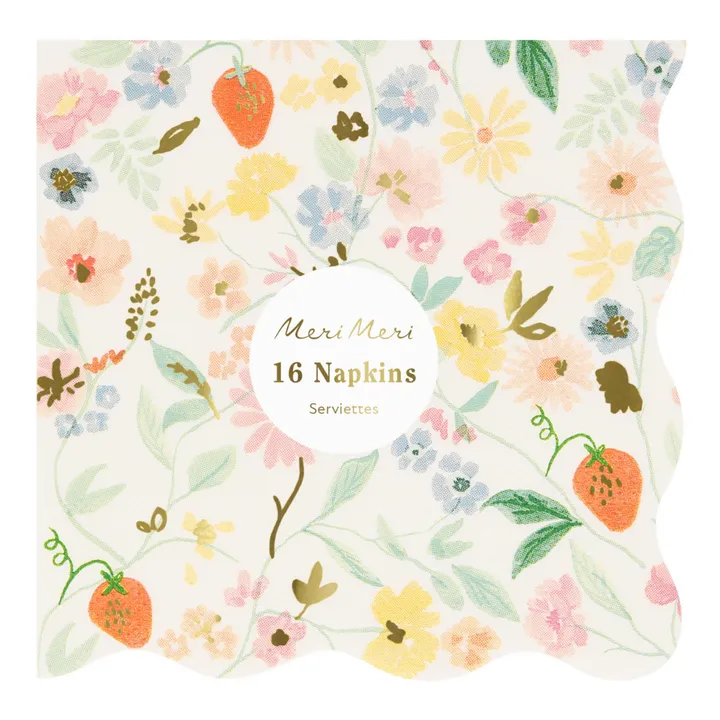 Meri Meri Petites serviettes Elegant Floral | Pastel