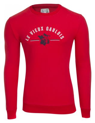 Sweatshirt LeBram & Sport d'Epoque Le Vieux Gaulois / Hexagone Cherry Tomatoe / Rouge