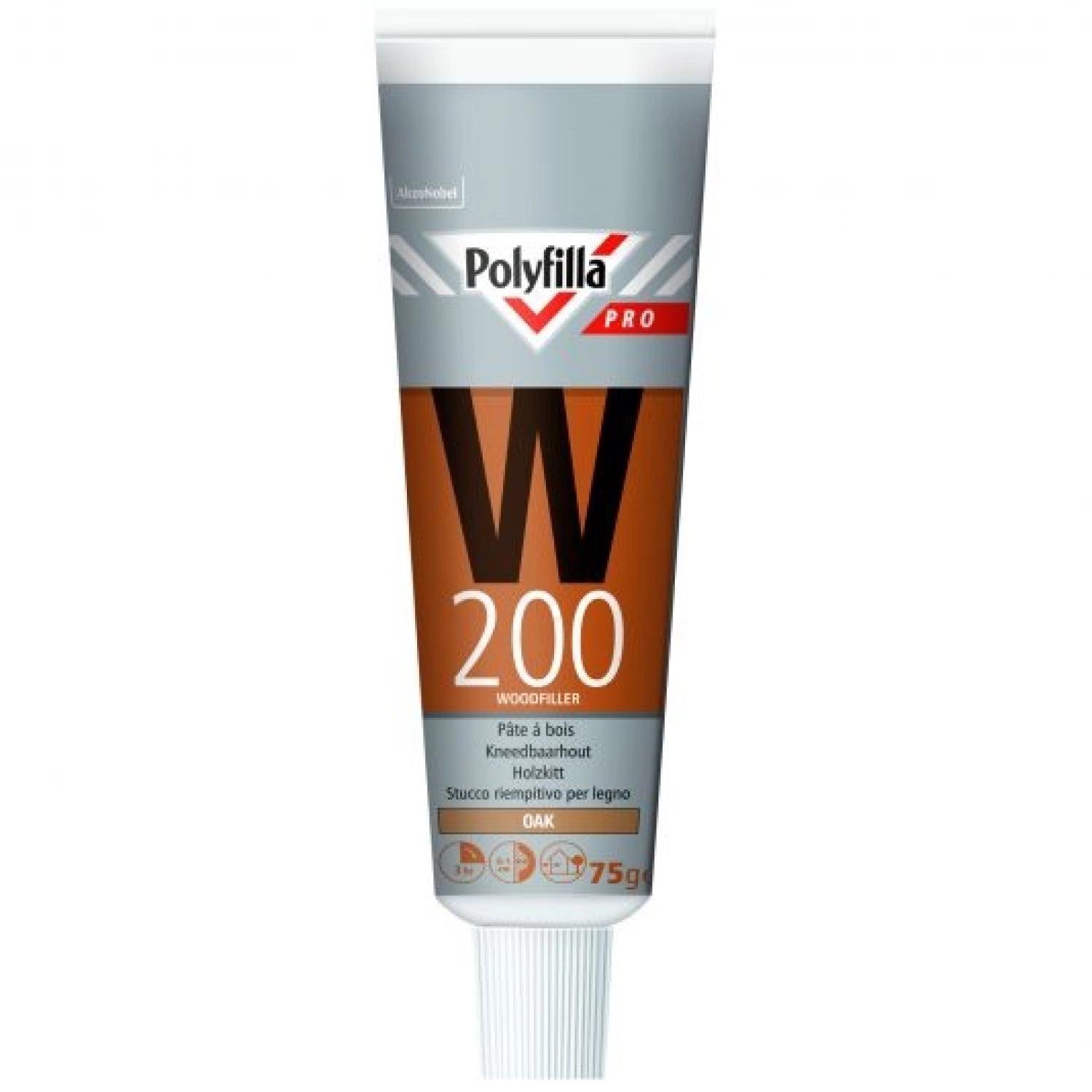 Polyfilla W200 Kneedbaar Hout - Eiken - 75gr