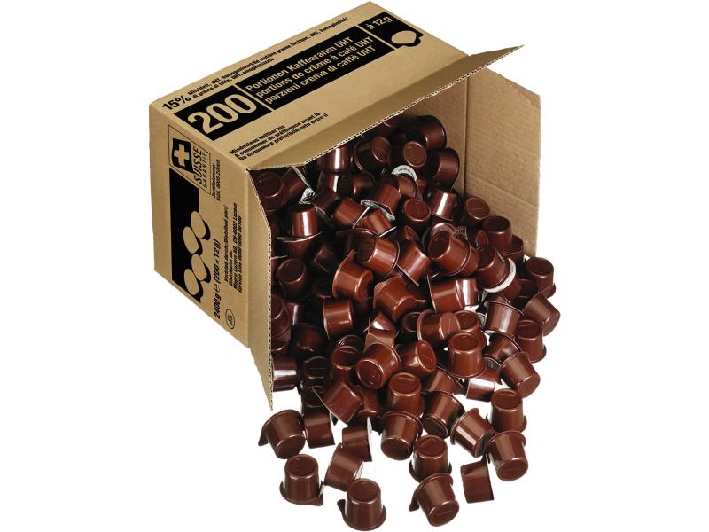 Emmi Milch Kaffeerahm Portionen 200 x 12 ml Schweizer Kaffeesahne UHT