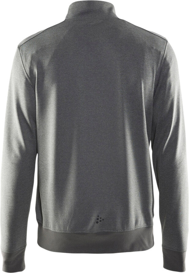Craft Noble Zip Sweatshirt Grå
