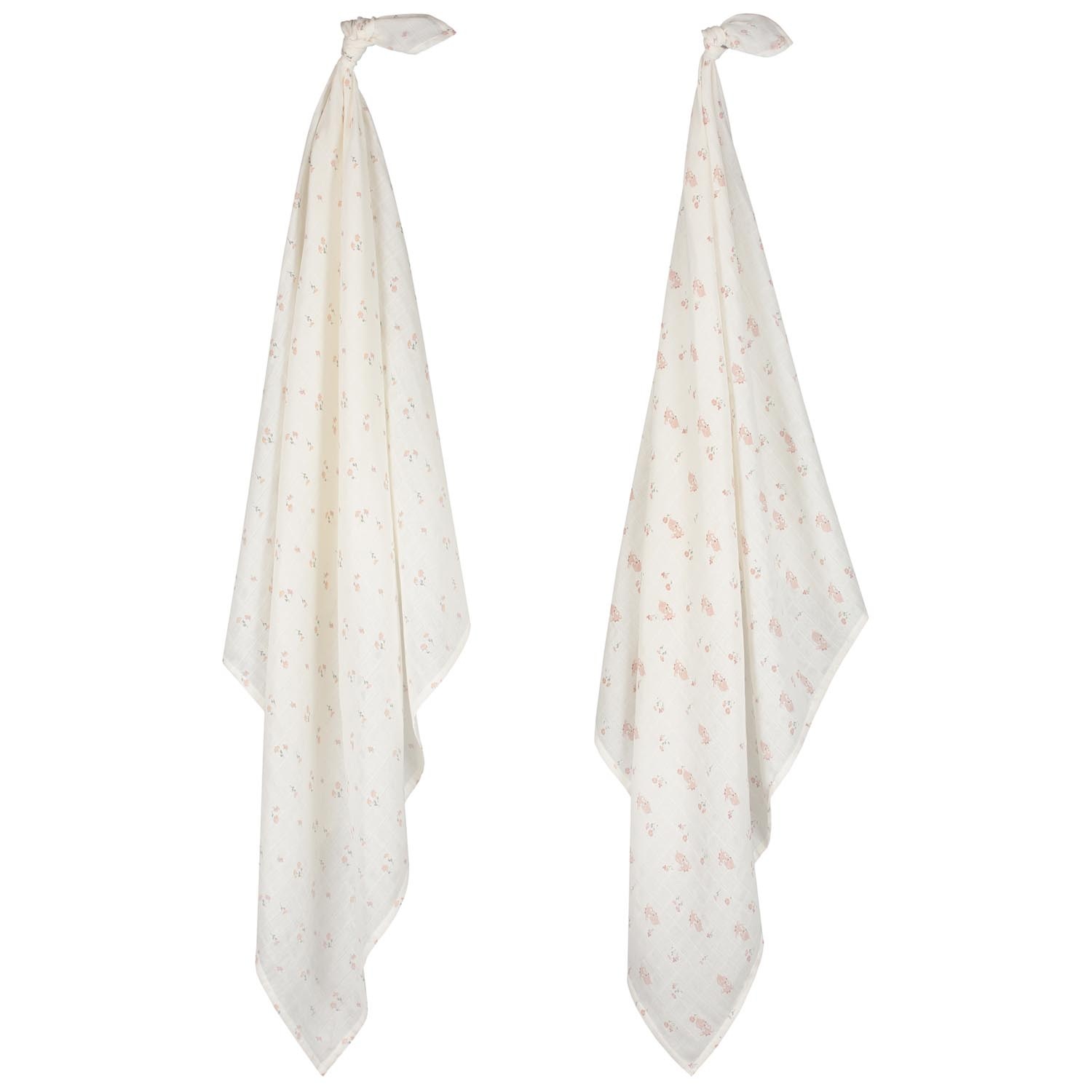 Prénatal swaddle Hert 2 stuks  multi