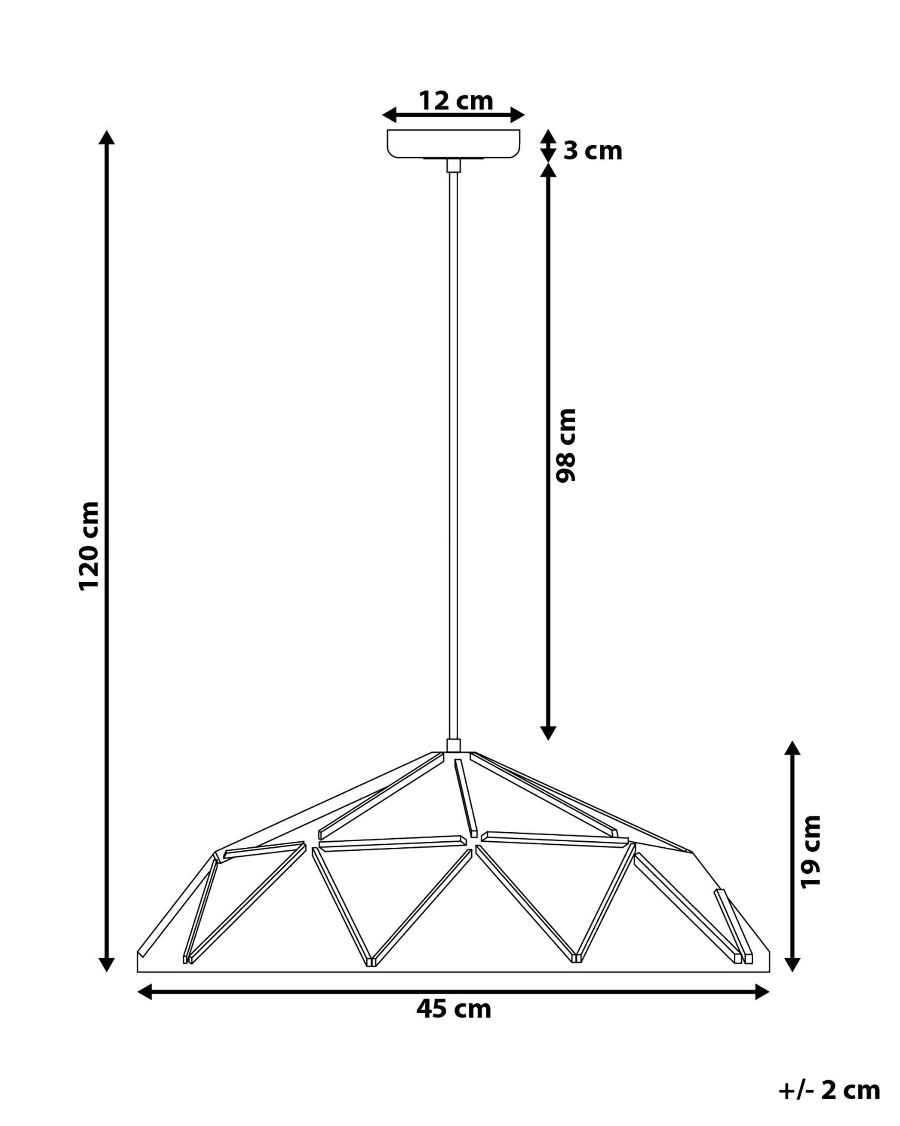 Hanglamp SENIA Metaal Zwart