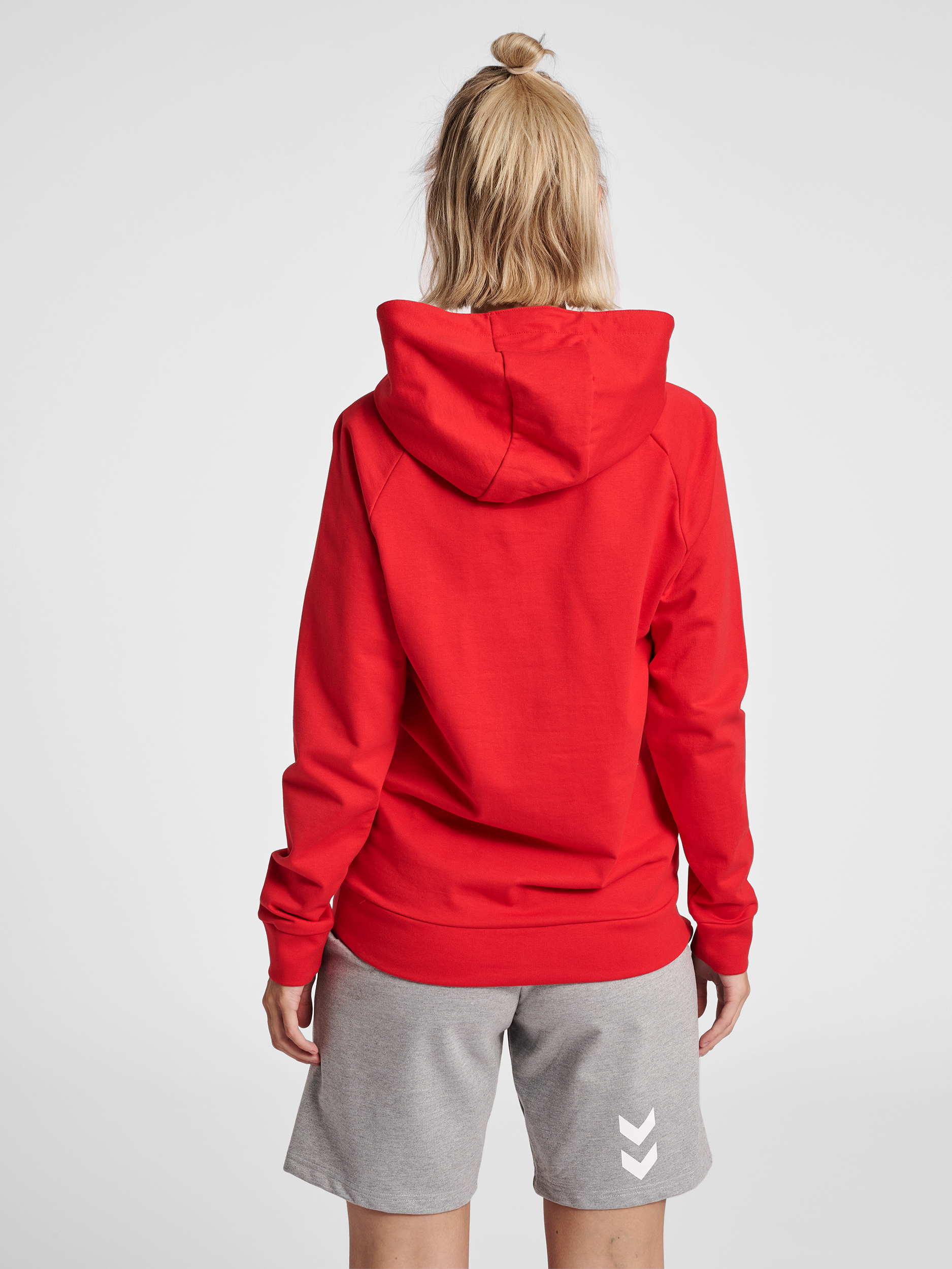 HUMMEL GO COTTON LOGO HOODIE WOMAN