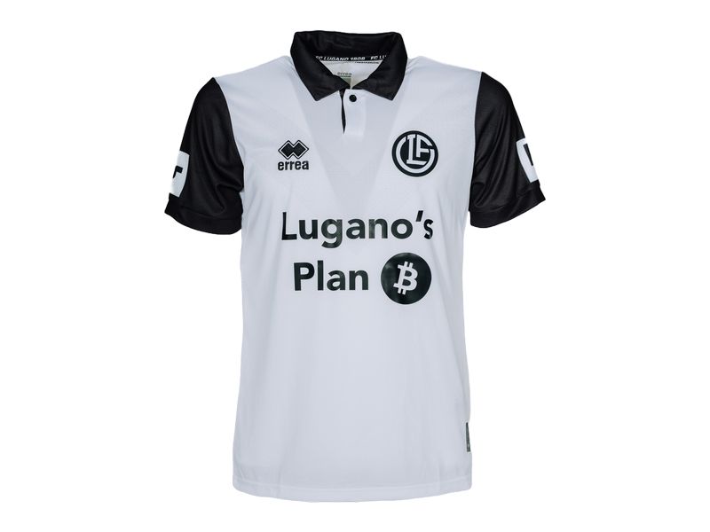 FC Lugano Jersey Away Junior 25/26 122 - 132, Weiss Leichtes und atmungsaktives Oberteil mit Stil