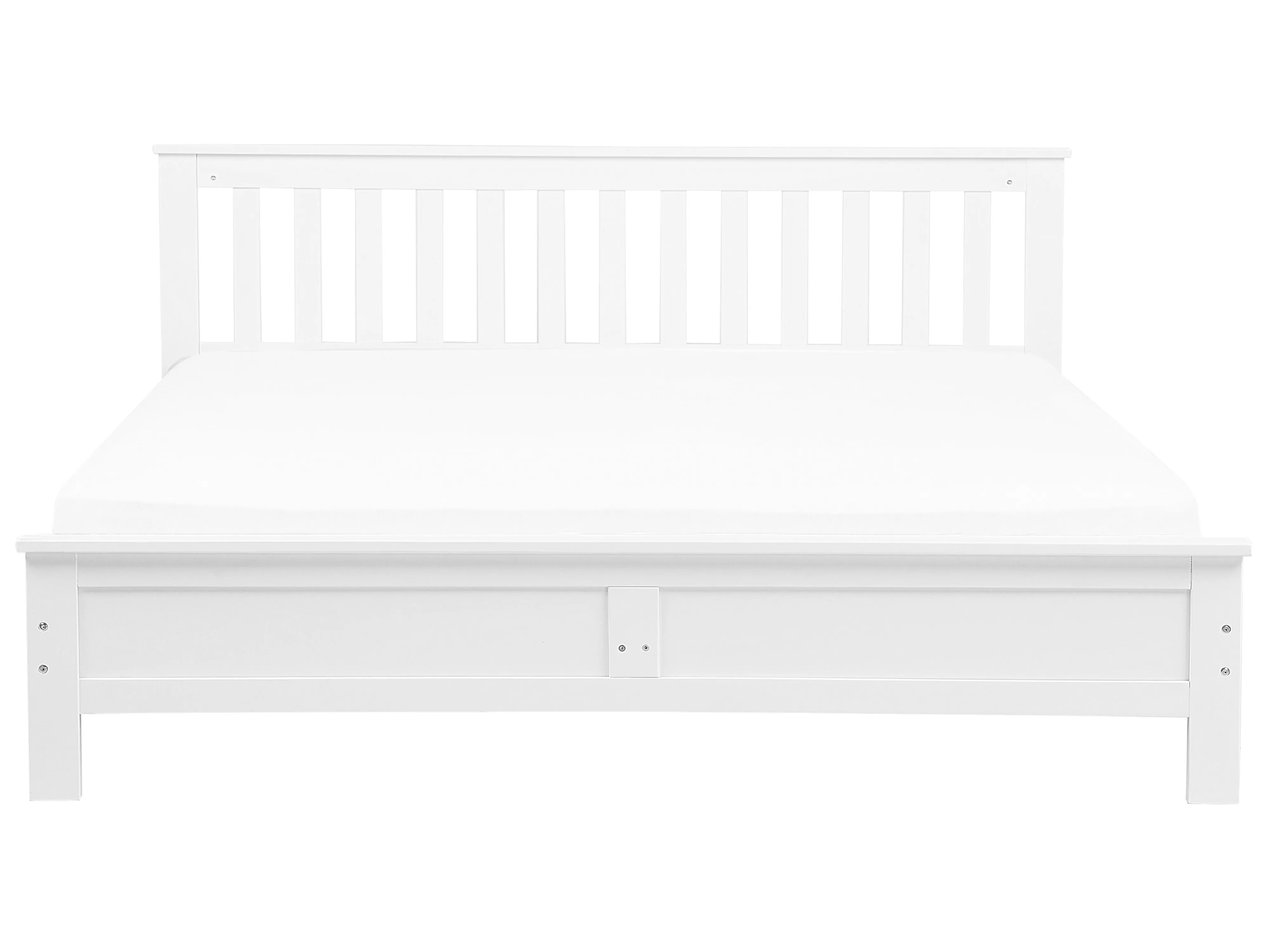 Bed Dennenhout MAYENNE 180 x 200 cm Wit