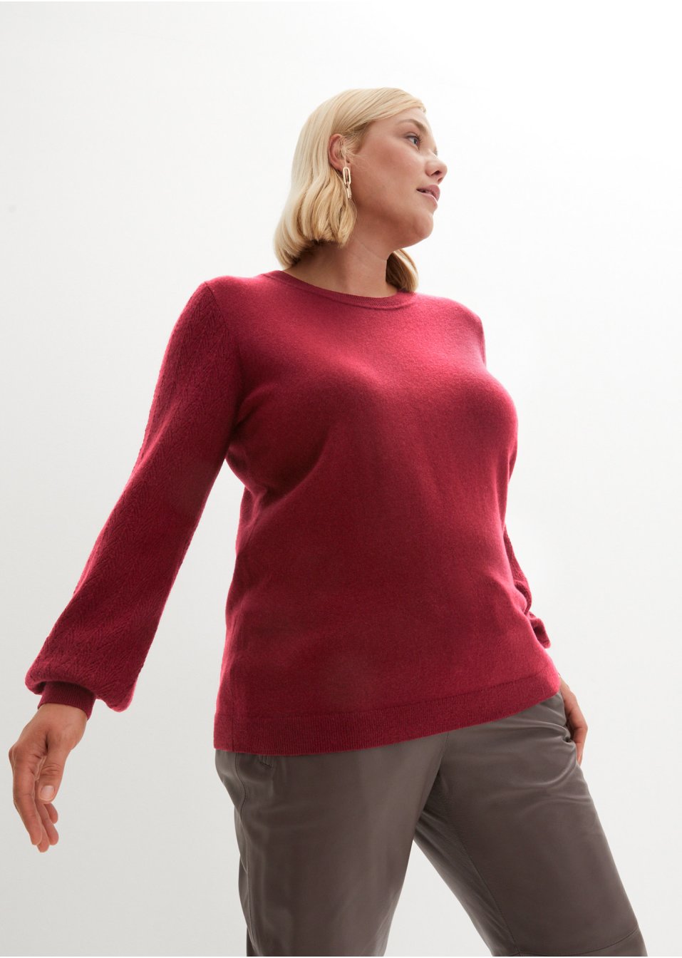 Pull en laine avec teneur en Good Cashmere Standard®