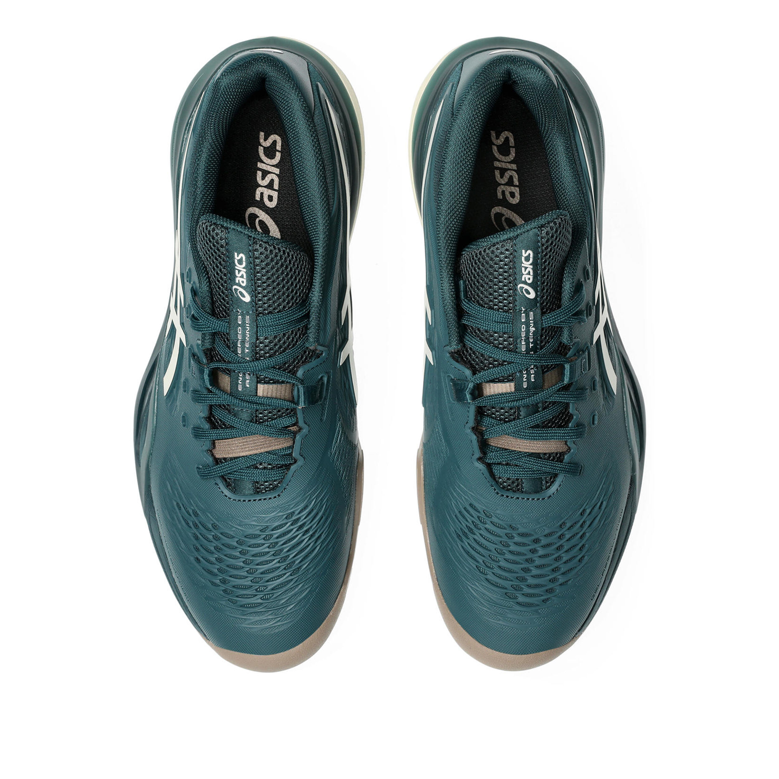 ASICS Gel-Resolution X Chaussures Toutes Surfaces Hommes - Vert Foncé