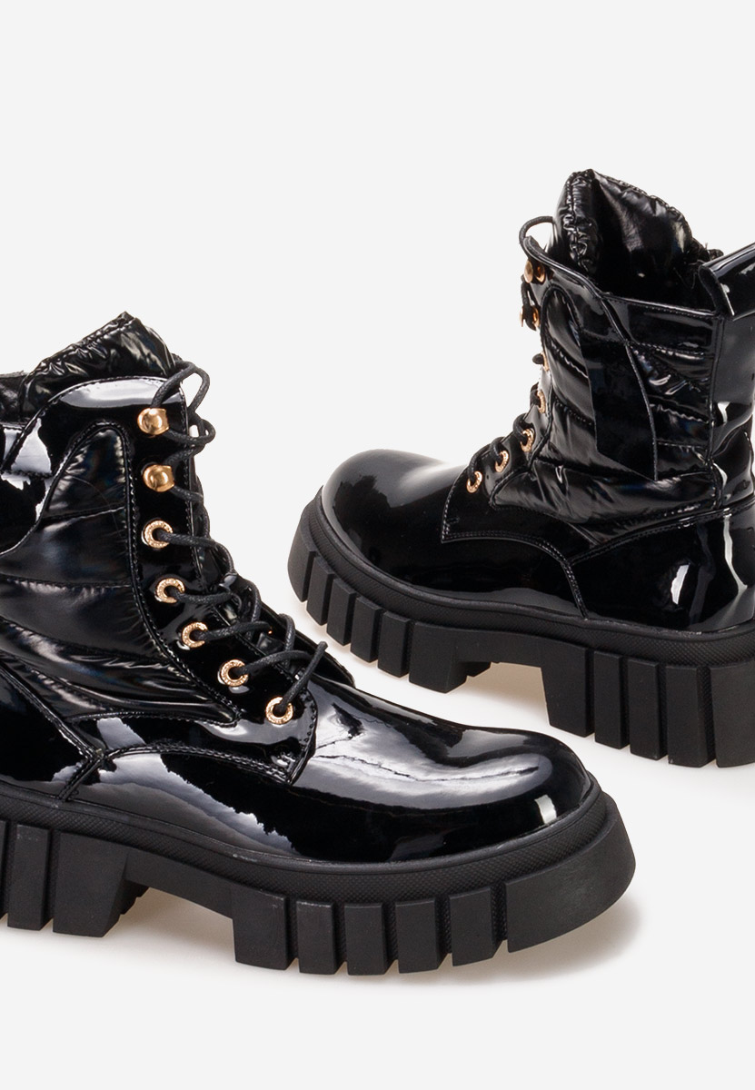 Bottines rangers femme noirs Arryna V3