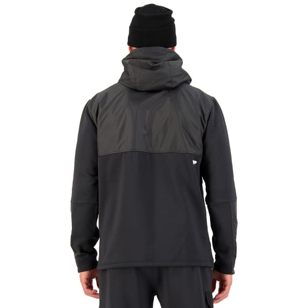 Veste polaire MONS ROYALE M DECADE MID HOODY BLACK
